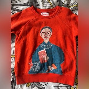 Piccolo a girls size 6 RUTH BADER sweatshirt